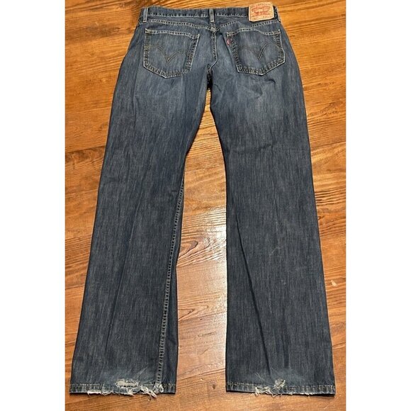 Levi's Jeans 527 Slim Bootcut Western Cowboy Mid Rise Mens Size 36 X 34 - Picture 2 of 12